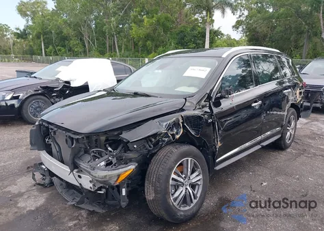 2020 Infiniti Qx60 Luxe z USA, uszkodzony, nr VIN 5N1DL0MN2LC521721